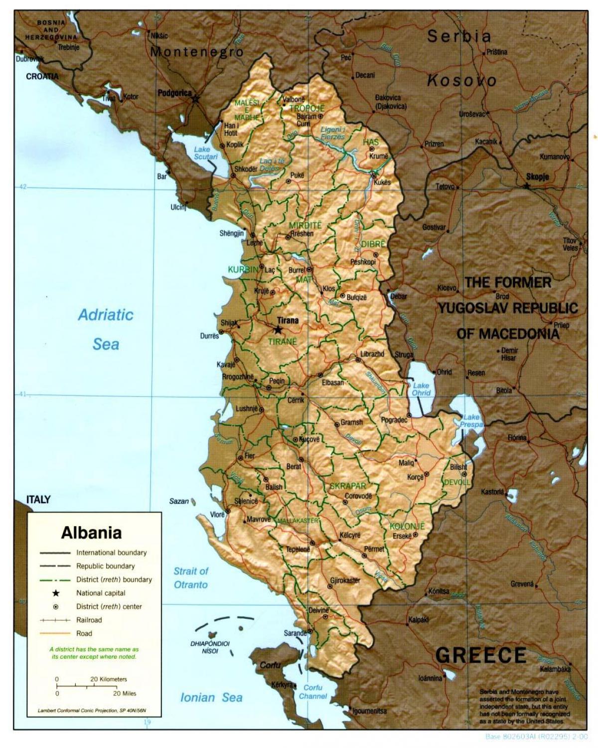 Albania tua peta