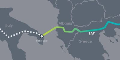Peta tekan Albania